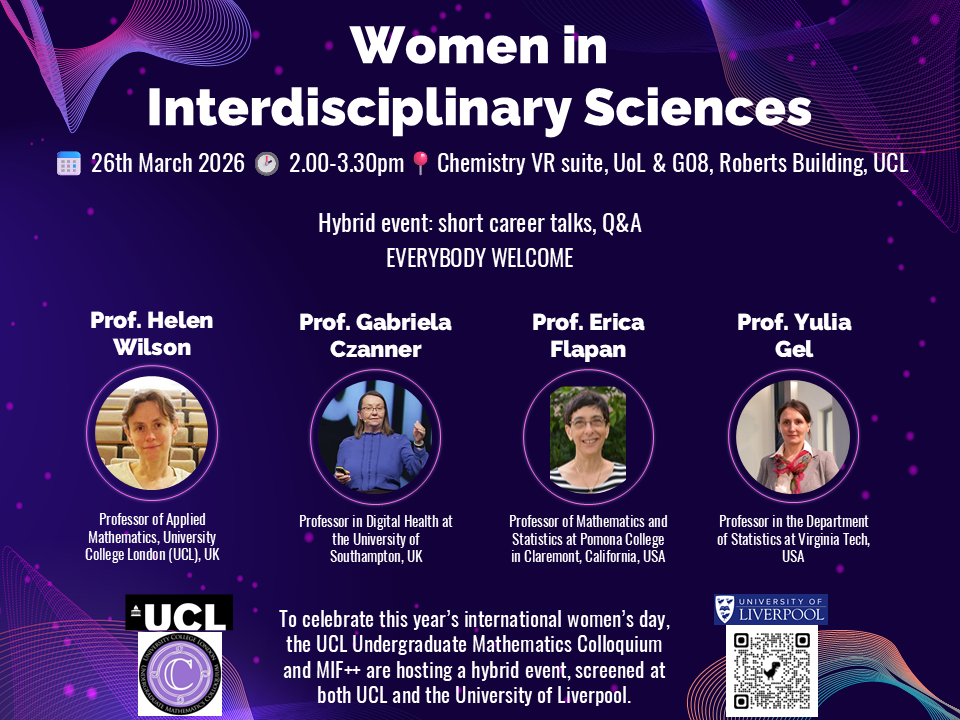 Women in interdisciplinary sciences 2026